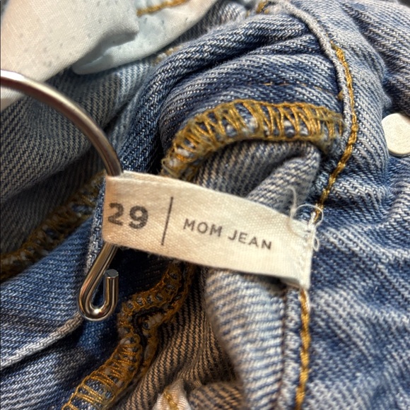 PACSUN | denim blue jeans 29 mom jean - Picture 5 of 5